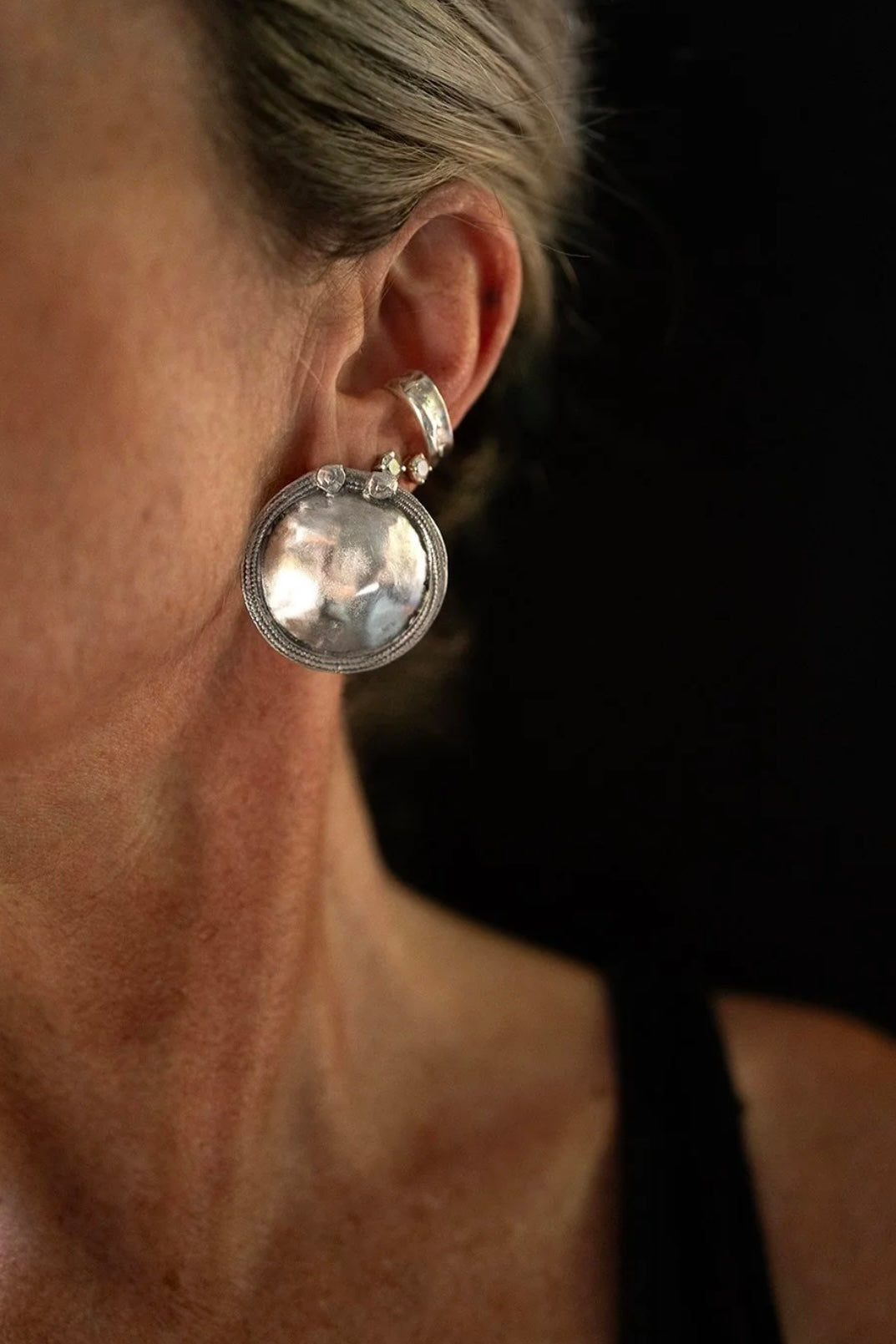 EWA Tribal | Ito Earrings | Silver