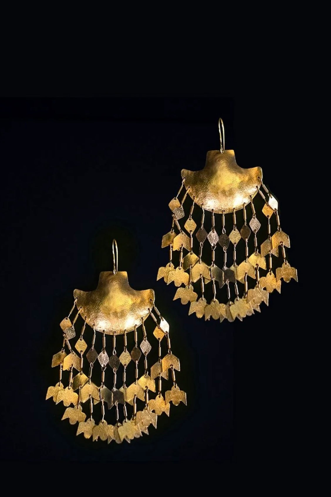 EWA Tribal | Seim Earrings Luxe | Gold