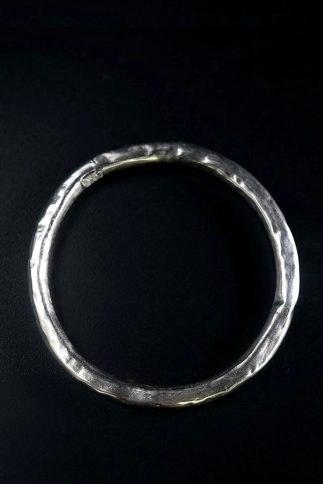 EWA Tribal | Organic Tube Bracelet | Silver