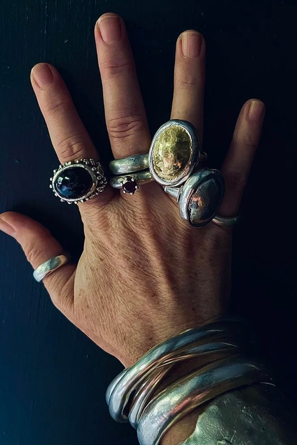 EWA Tribal | Issa Ring | Silver