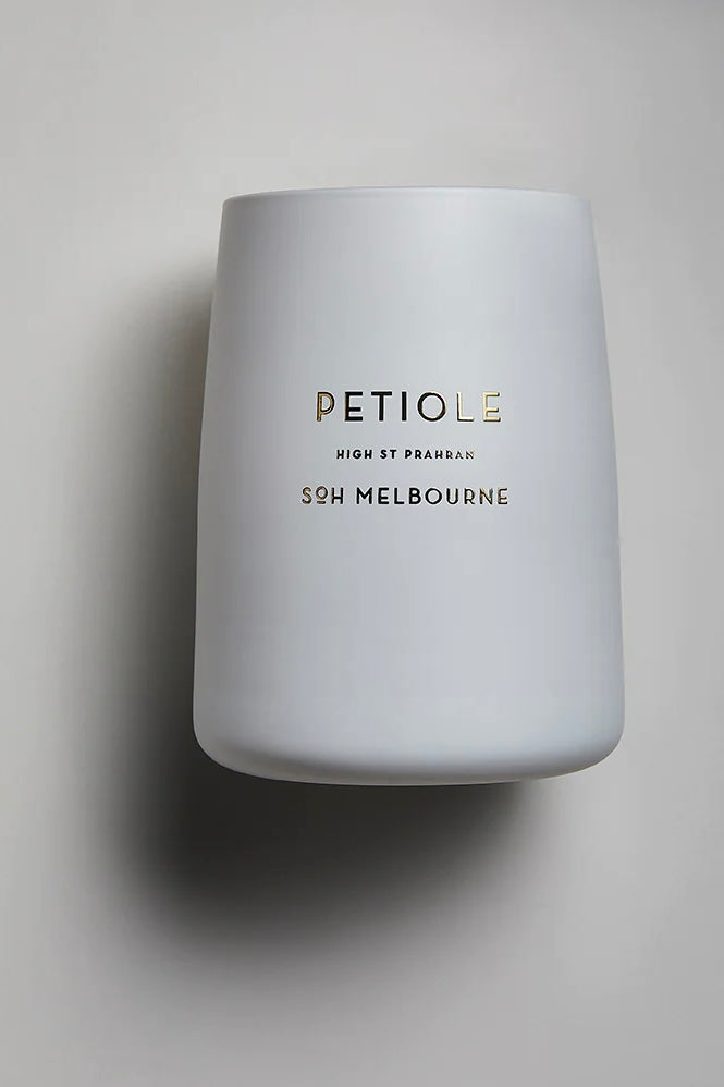 SOH Melbourne | White Candle | Petiole
