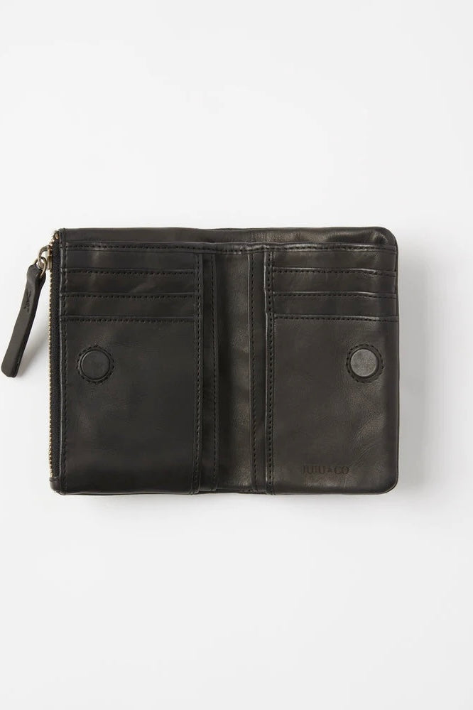 JuJu & Co | Small Capri Wallet | Black