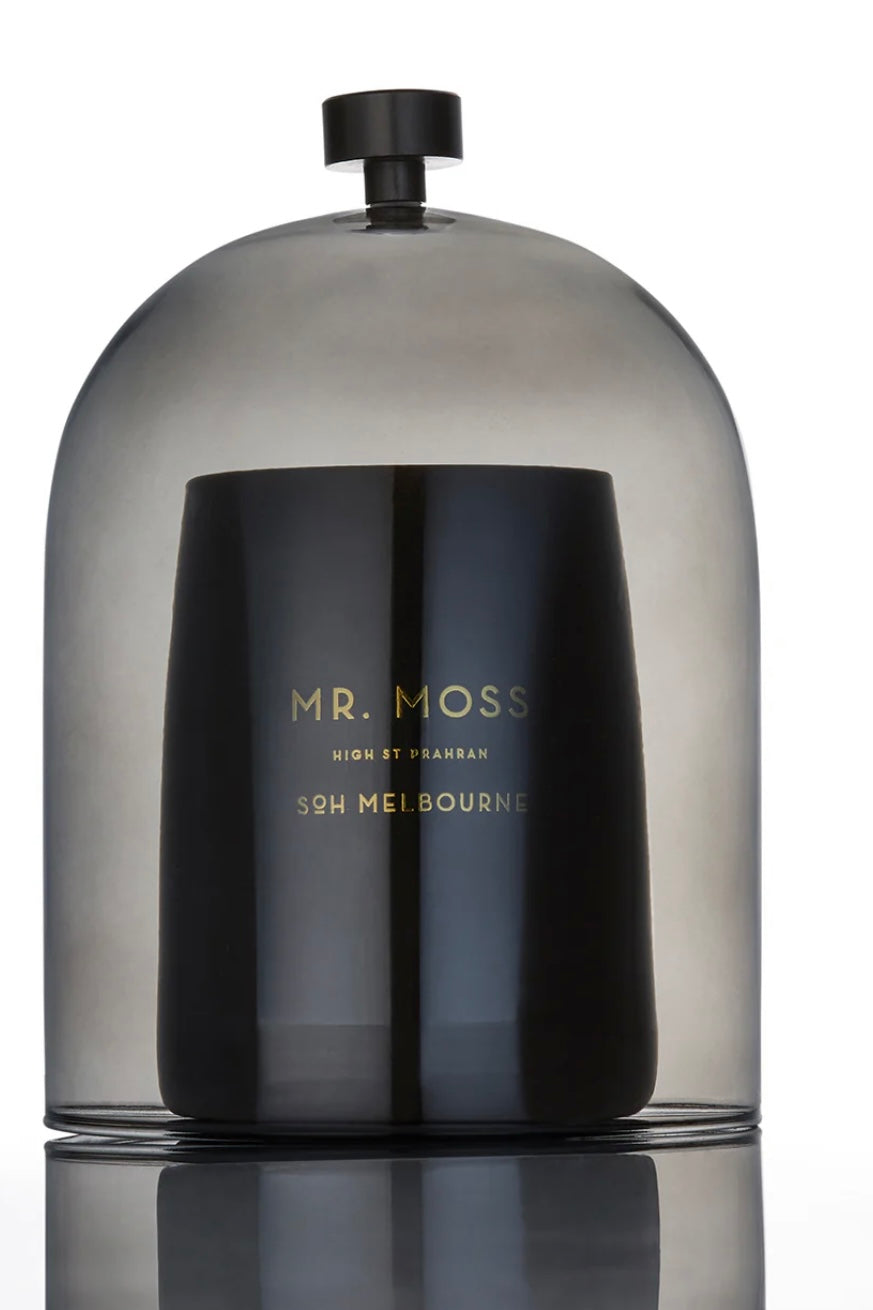 SOH Melbourne | Glass Cloche | Gunmetal
