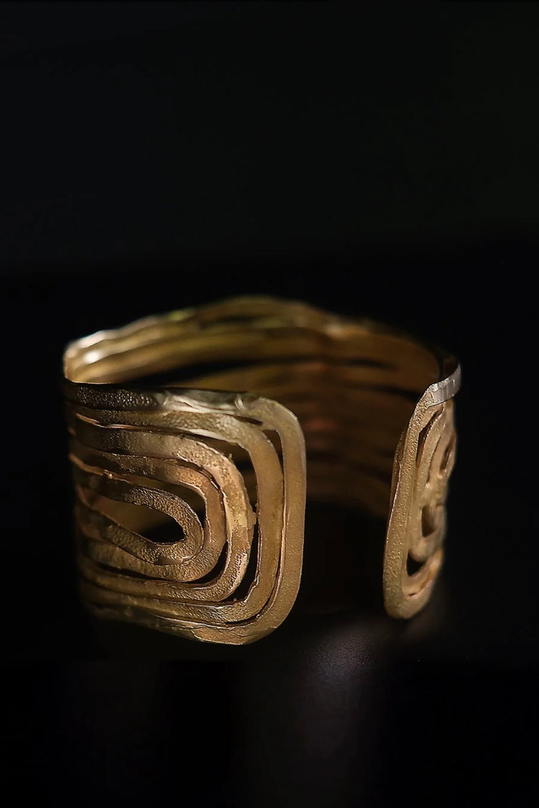 EWA Tribal | Lamari Cuff | Gold