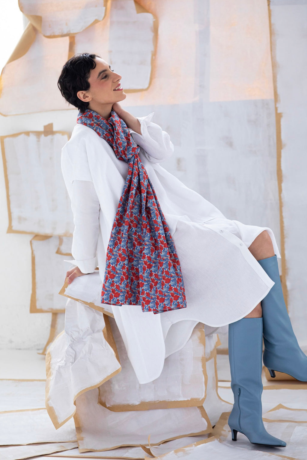 Obi Scarf | Made with Liberty Fabric | Clementina