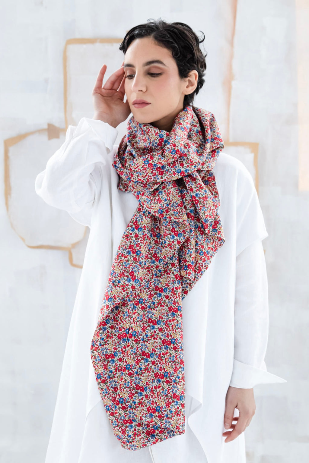 Obi Scarf | Made with Liberty Fabric | Emma Georgina