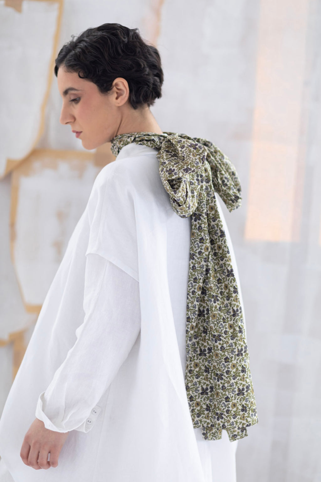 Obi Scarf | Made with Liberty Fabric | Meadow