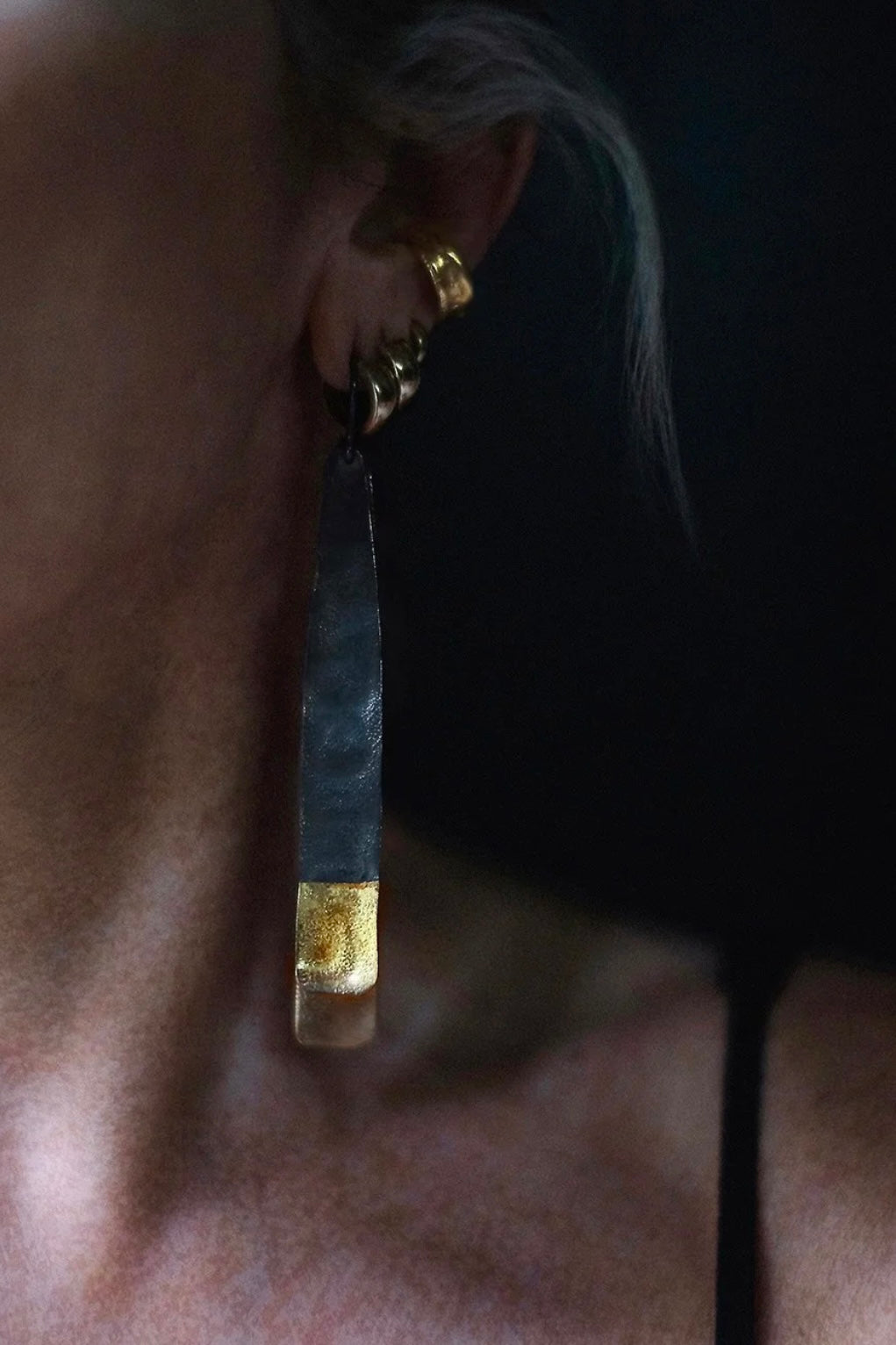 EWA Tribal | Chunky Ear Cuffs | Gold