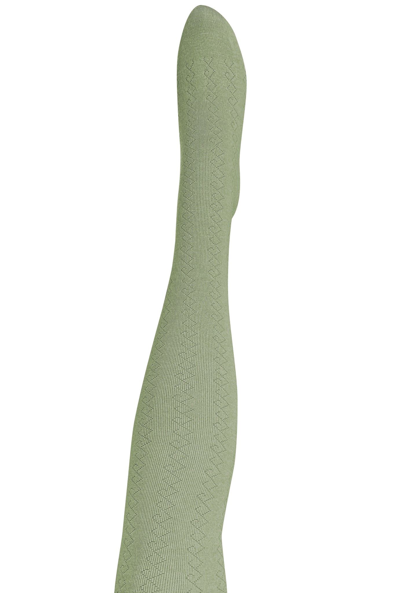 Tightology | Geo Sage Merino Wool Tights
