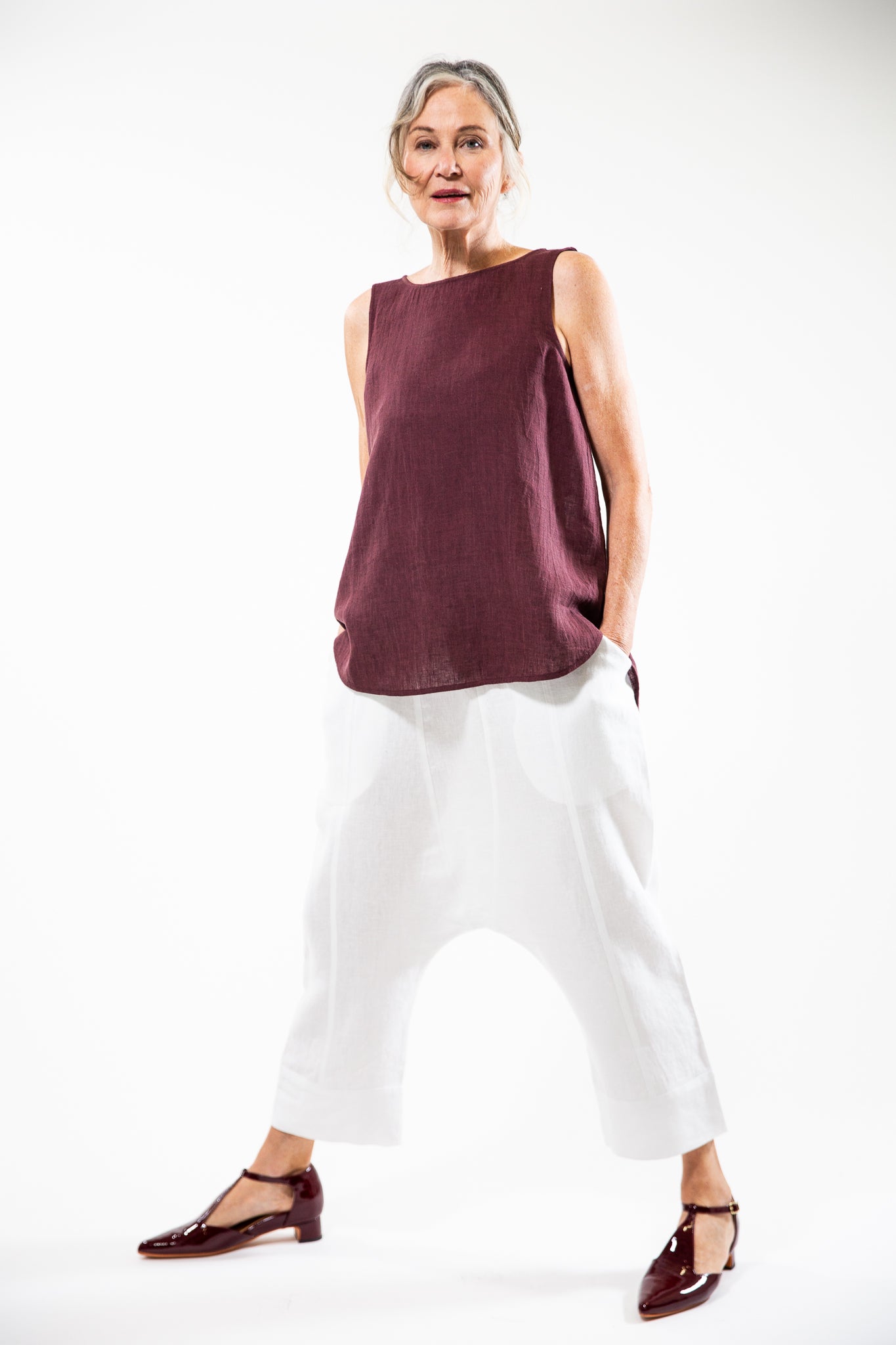 Ginza Pant | White