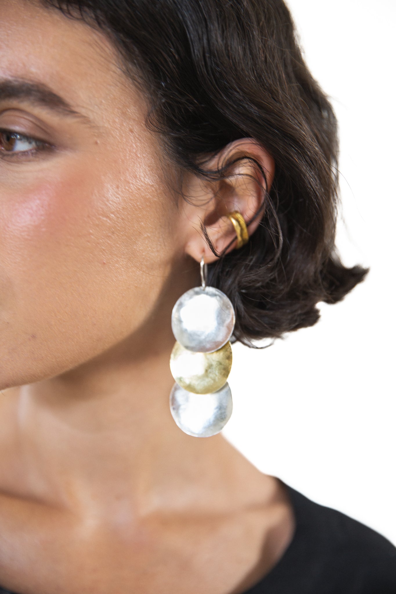 EWA Tribal | Chunky Ear Cuffs | Gold