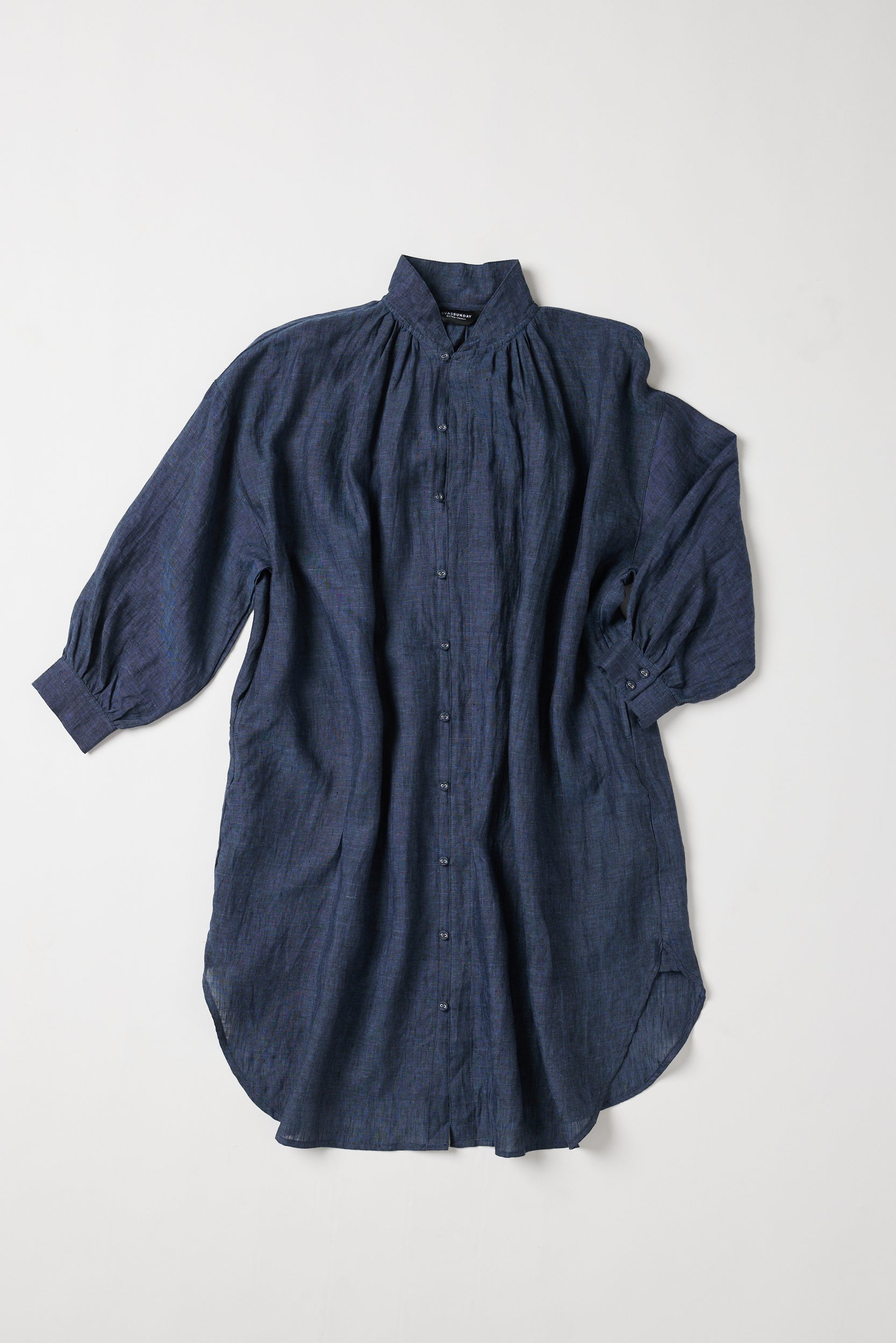 Harper Shirt Dress | Navy