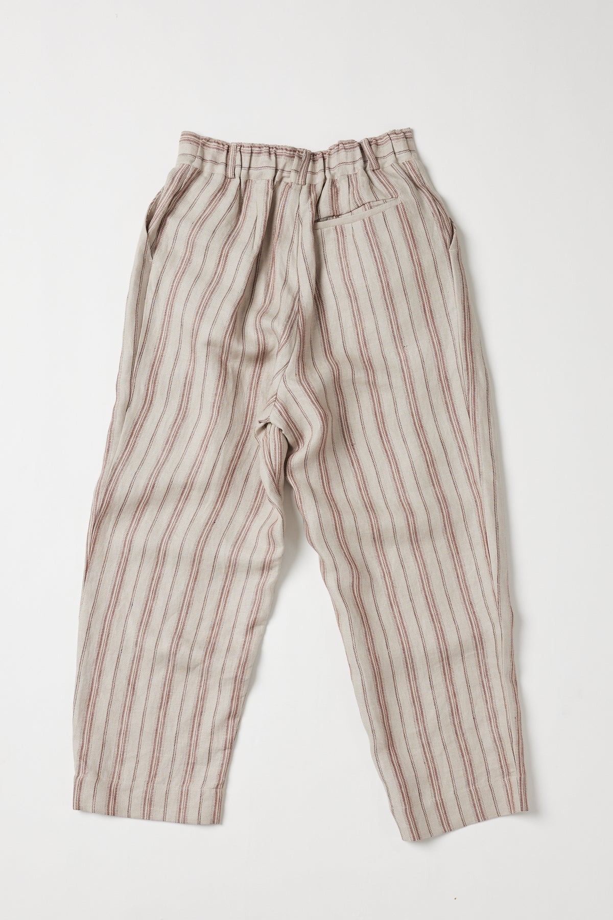 Hendric Tailored Pant | Brick Stripe