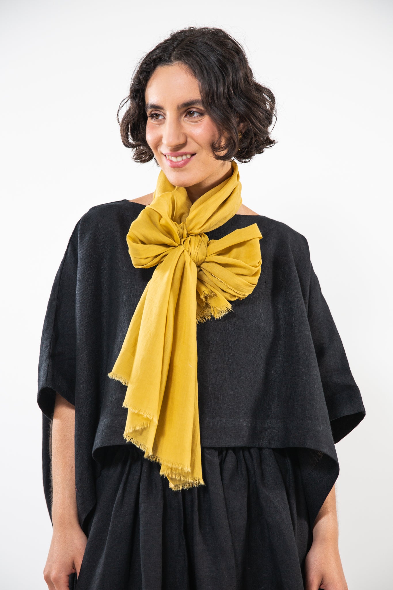 Cotton Scarf | Honey