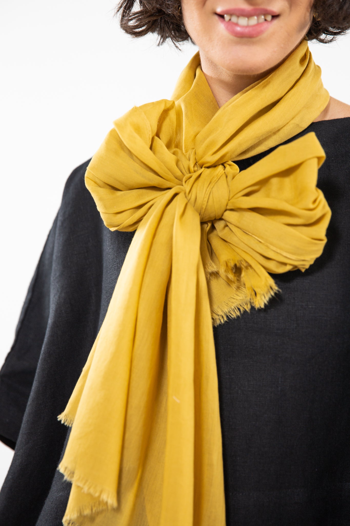 Cotton Scarf | Honey