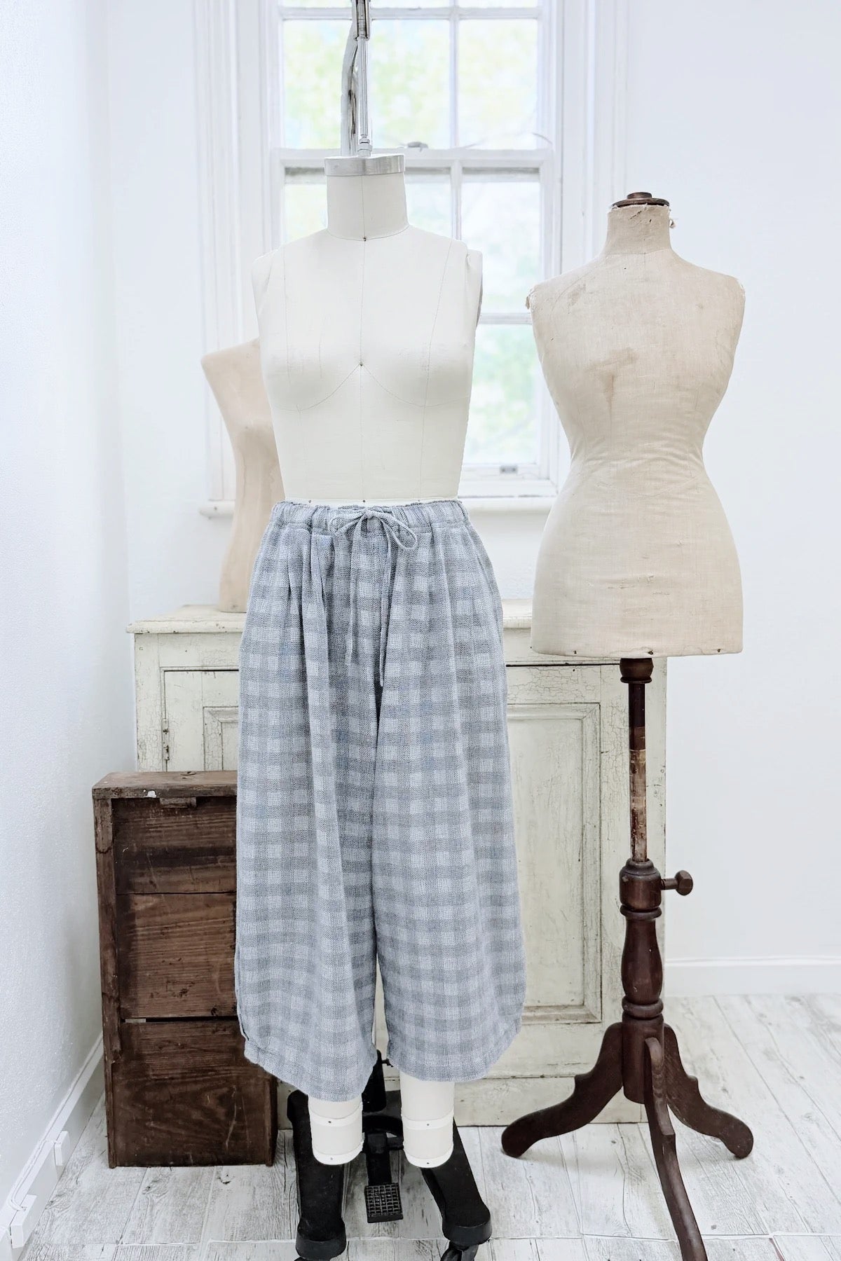 GW | Gigi Pant | Navy Check | M