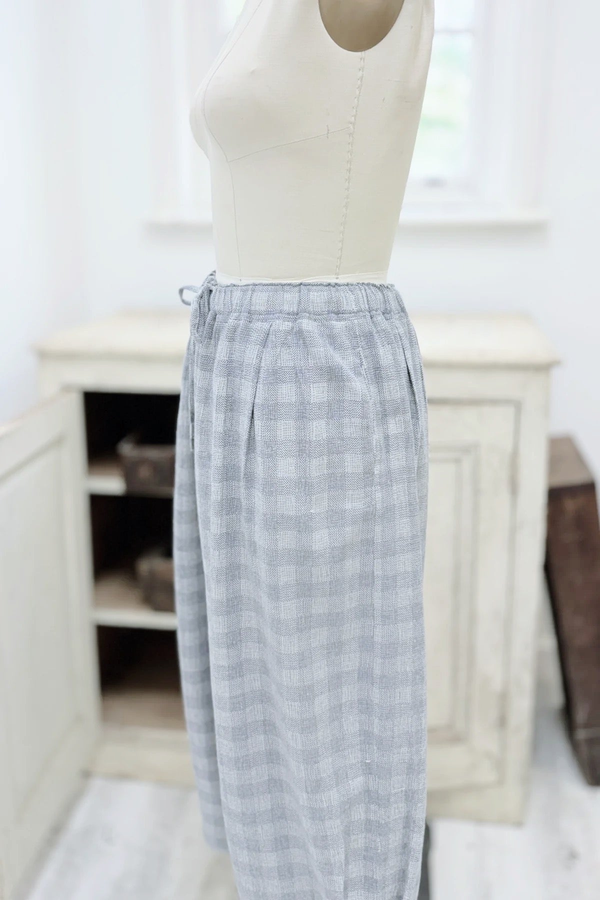 GW | Gigi Pant | Navy Check | M
