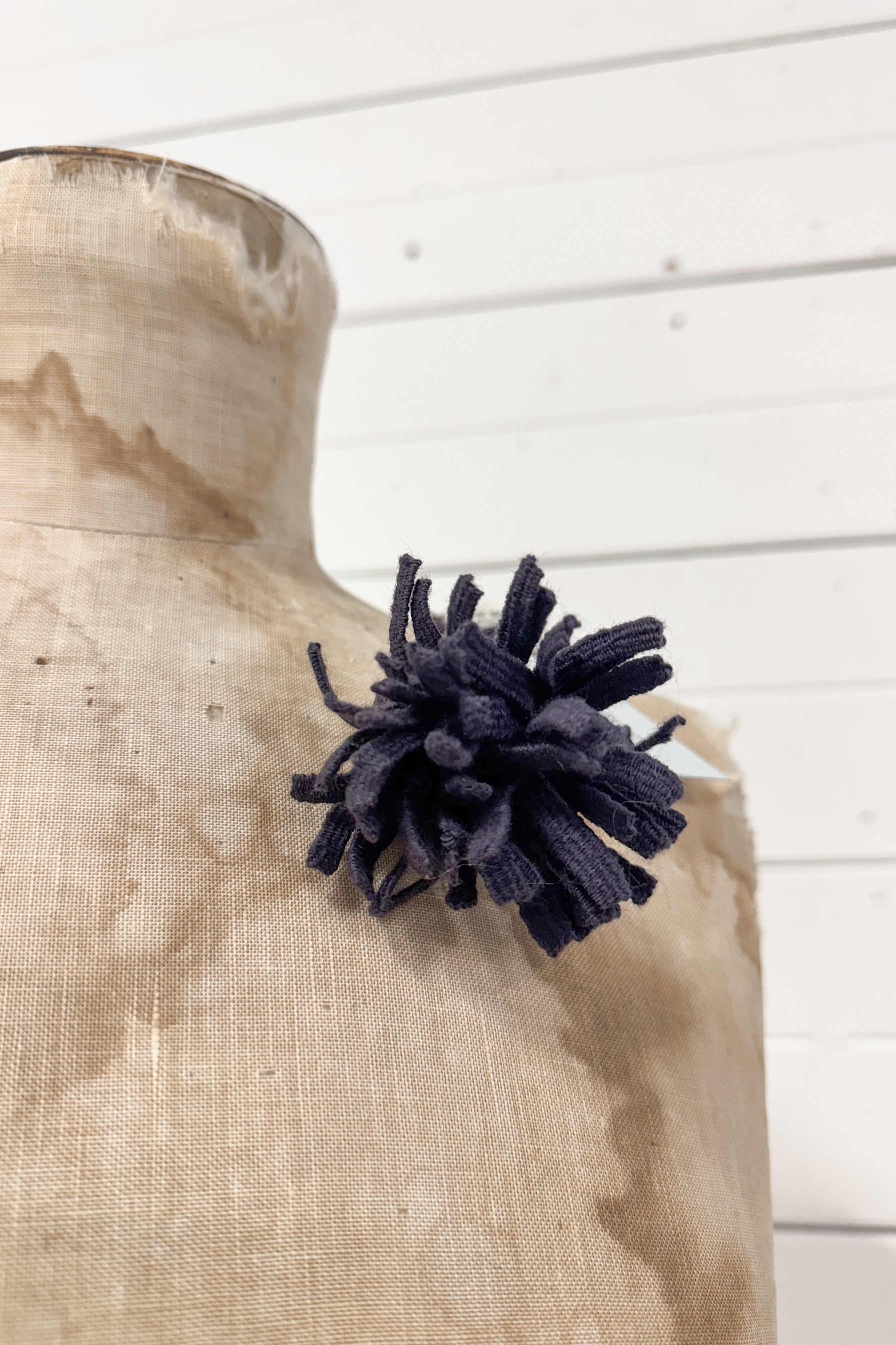 Sophie Digard | Frond Brooch | Aubergine