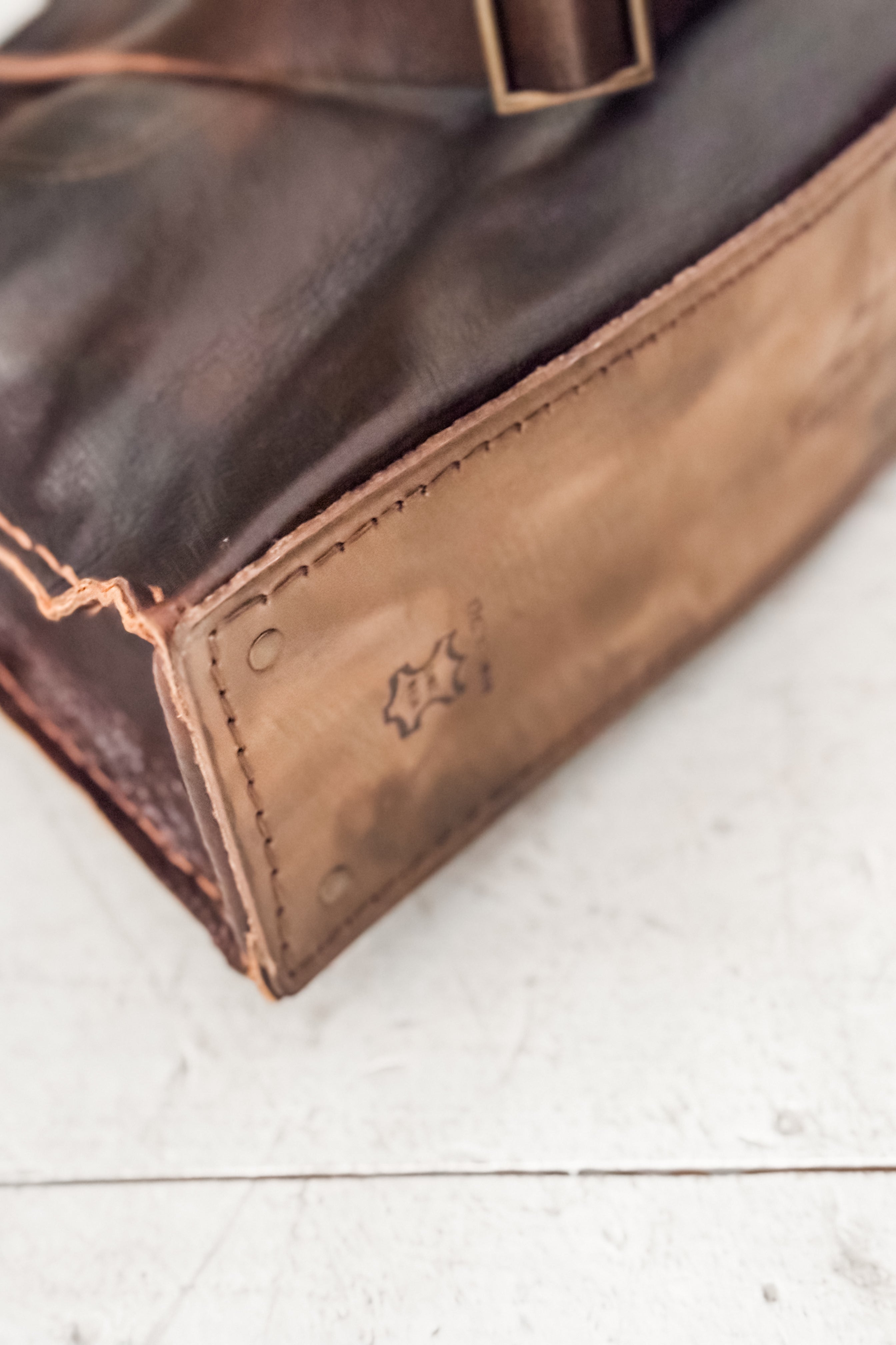 Ink Olives | Piennolo Bag | Chocolate