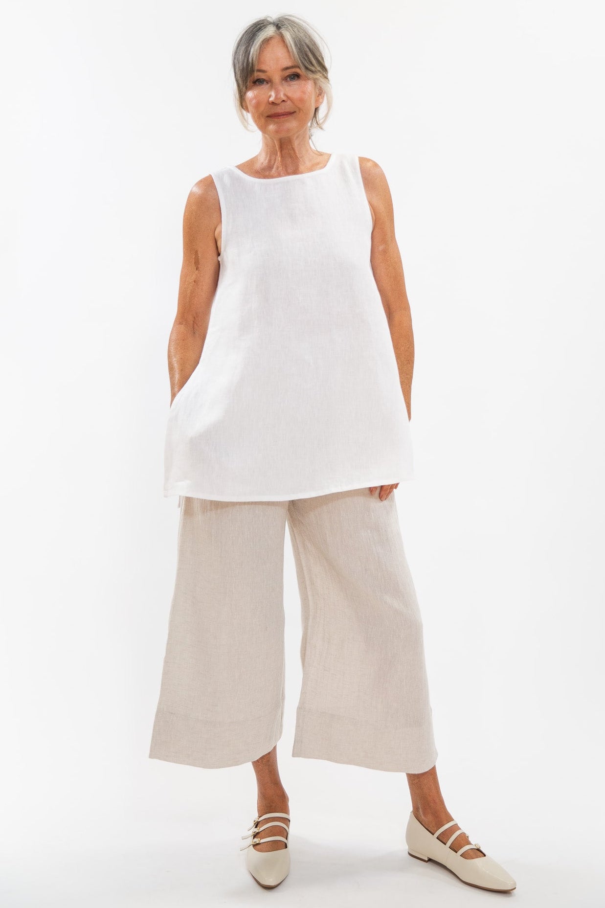 Asher Top | White