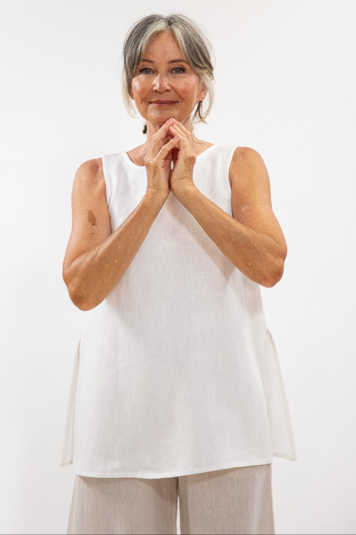 Asher Top | White