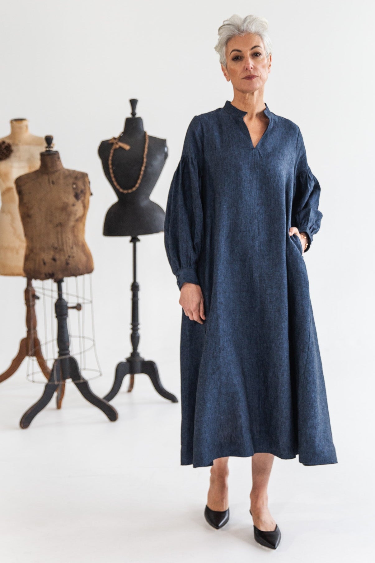 Maddison Dress | Navy