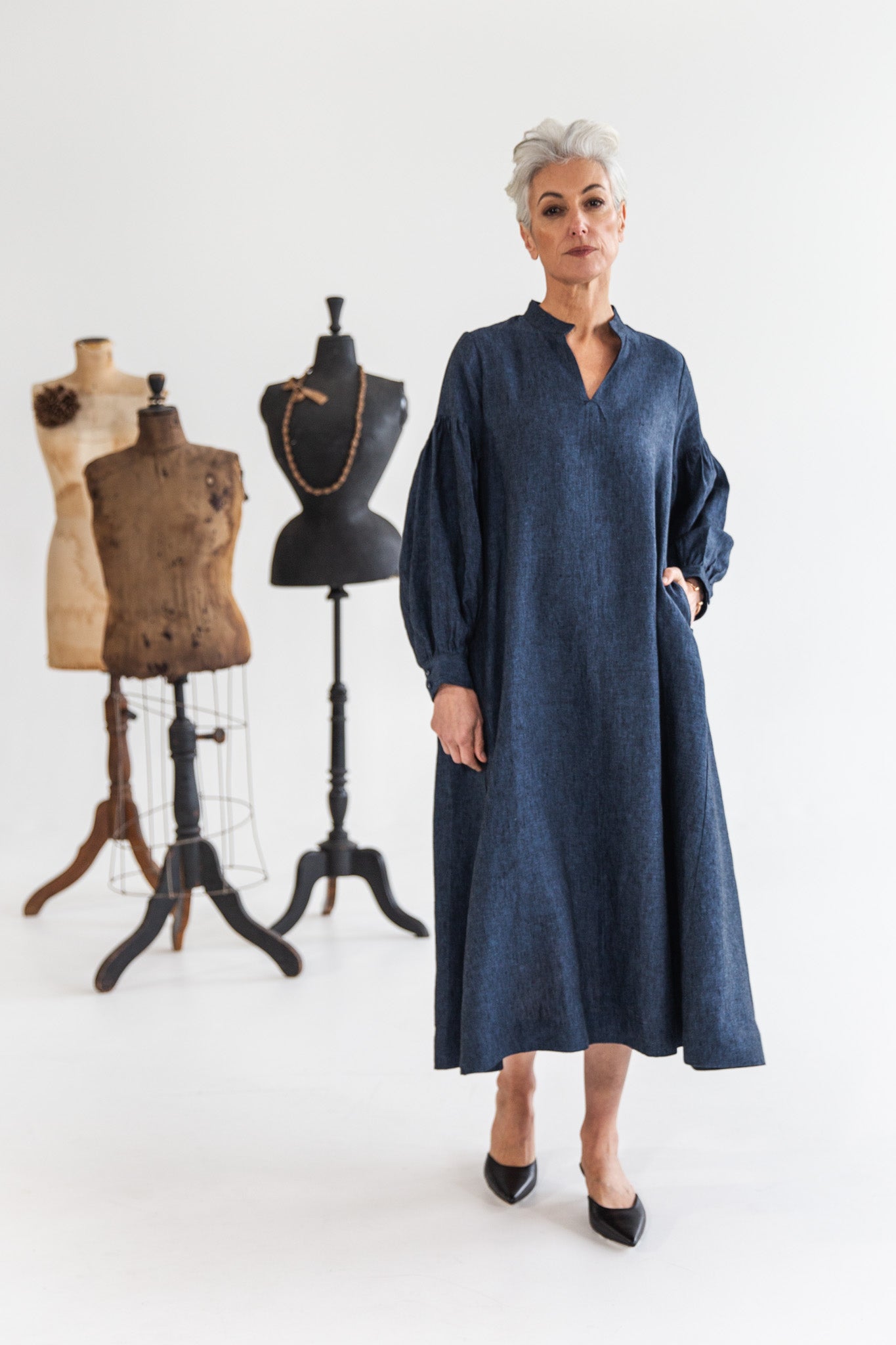 Maddison Dress | Navy