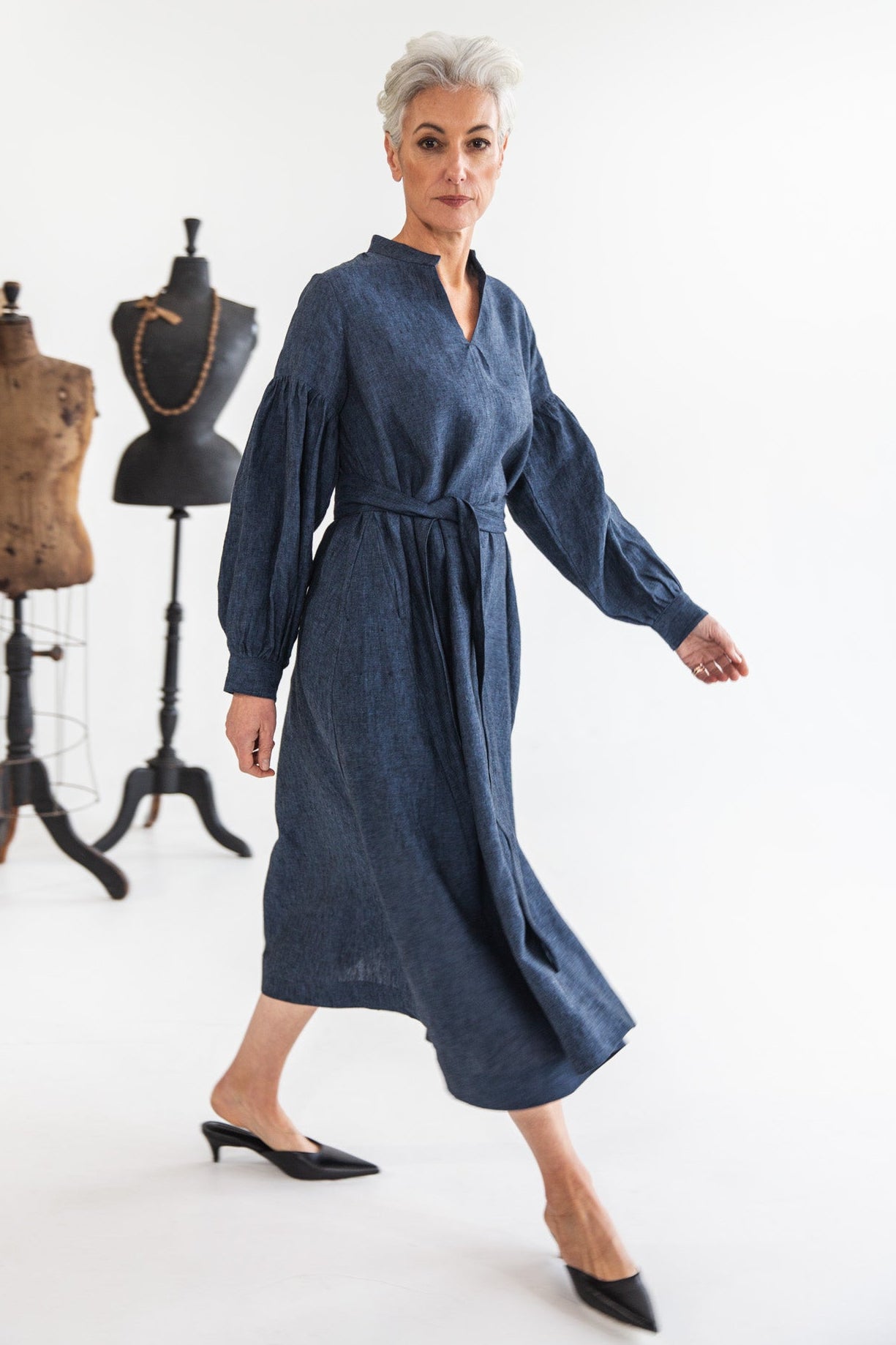 Maddison Dress | Navy