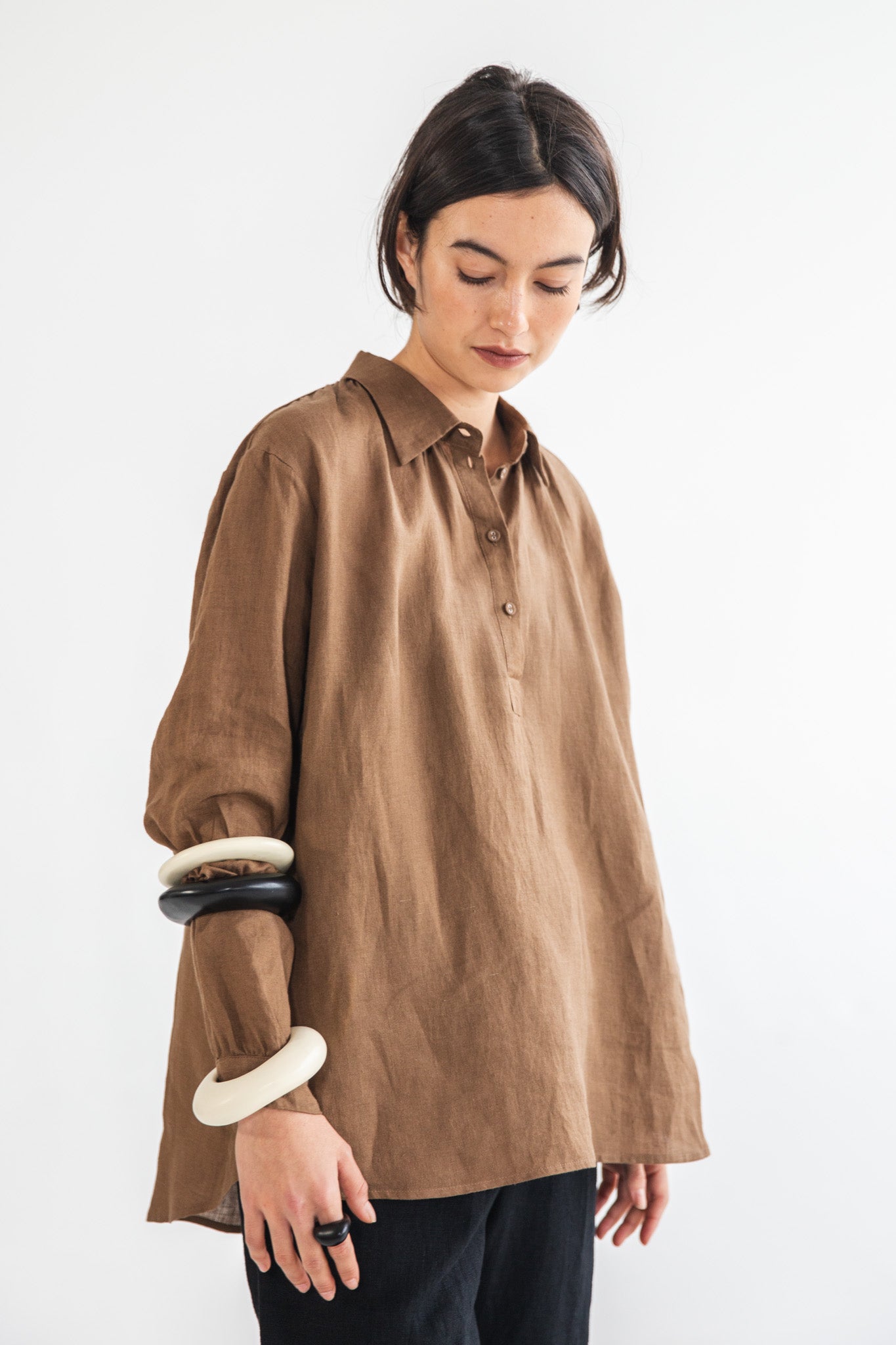 Theodora Shirt | Cinnamon
