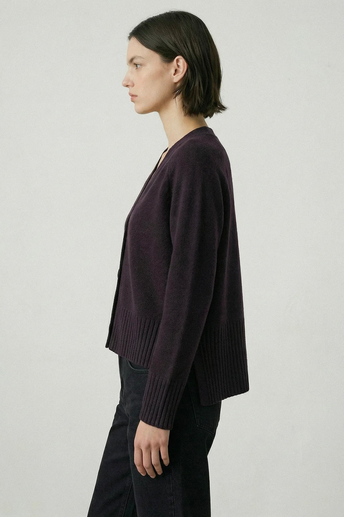 Aleger | Most Favourite Cardi | Eggplant