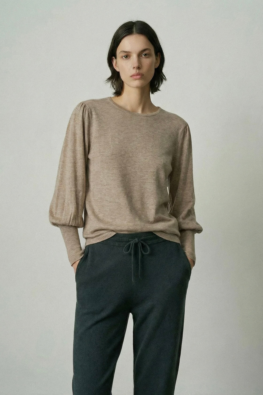 Aleger | Always Bell Sleeve | Beige