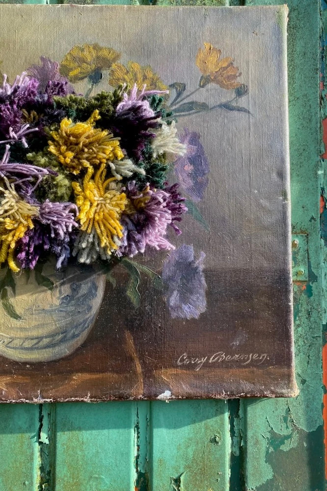 Swarm | Altered Perspective Painting | Asters & Marigolds