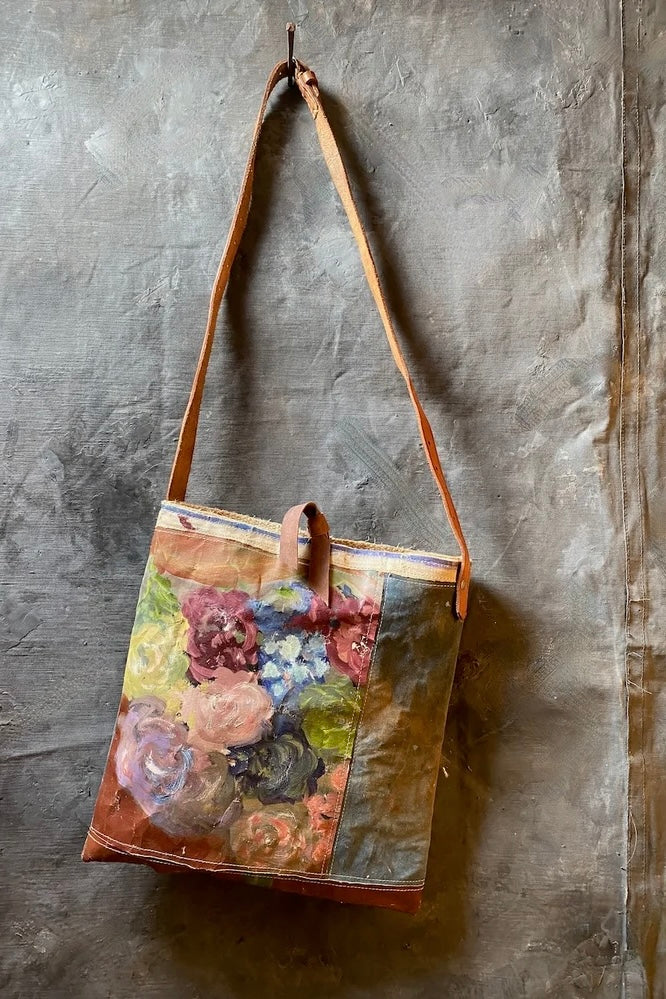 Swarm | Oil Painting Bag | Cabbage Roses