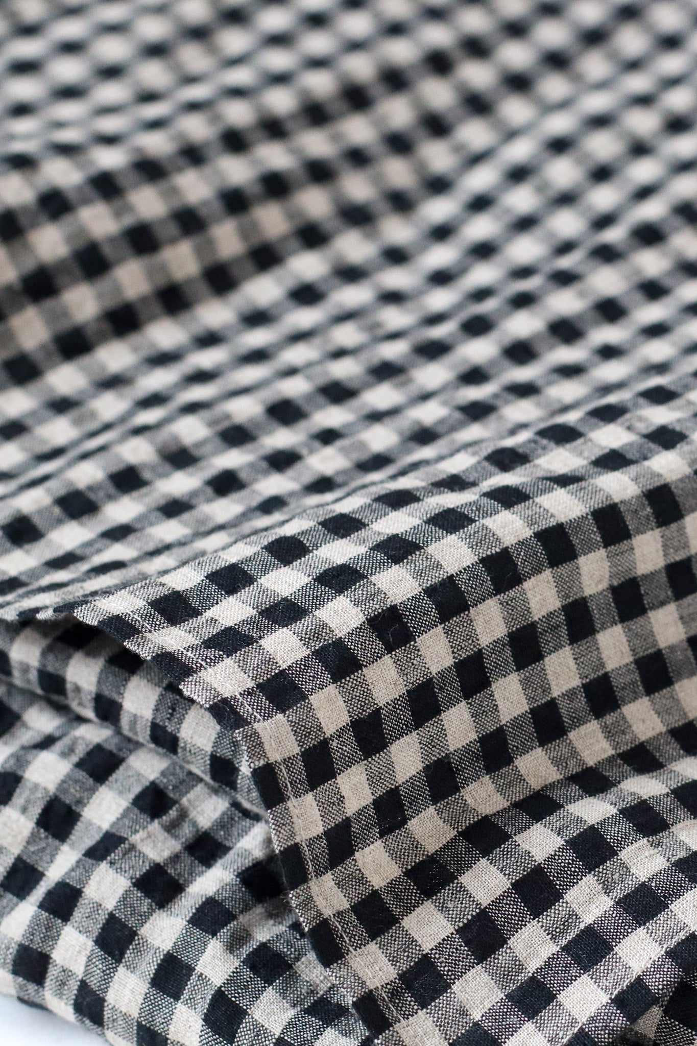 Ellis Shell Top | Black Gingham