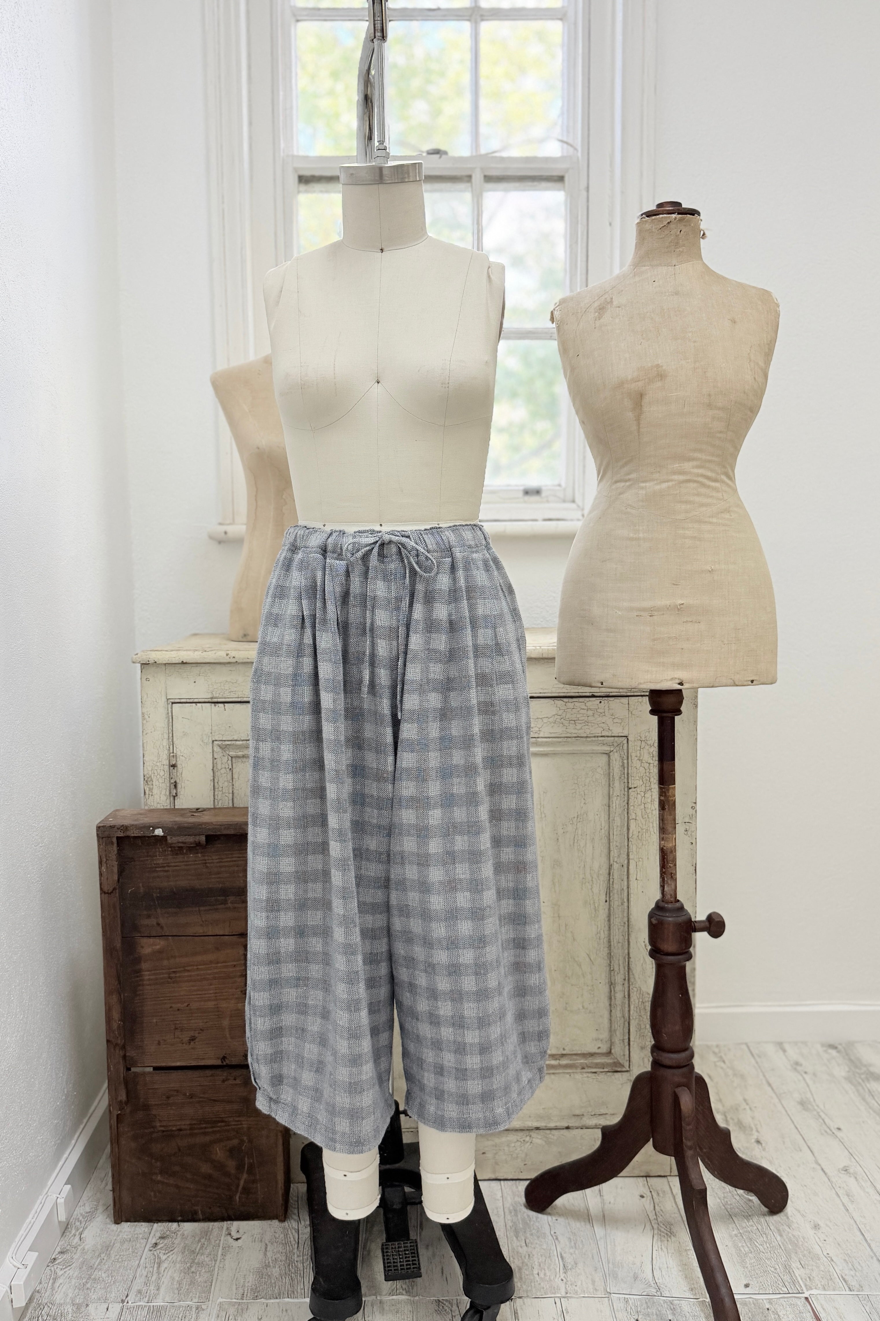 GW | Gigi Pant | Navy Check | M