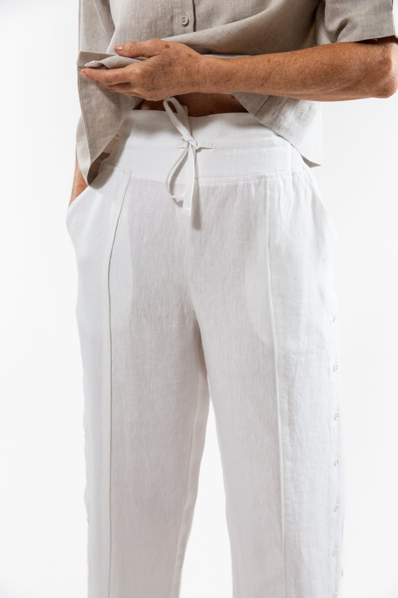 Jemima Pant | White