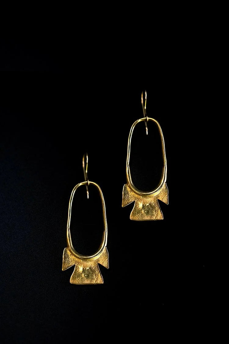 EWA Tribal | Krisa Earrings | Gold
