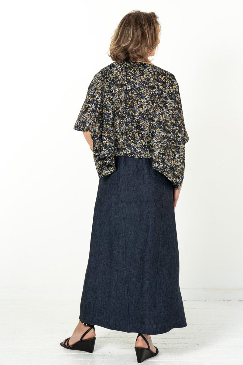 Koi Skirt Navy