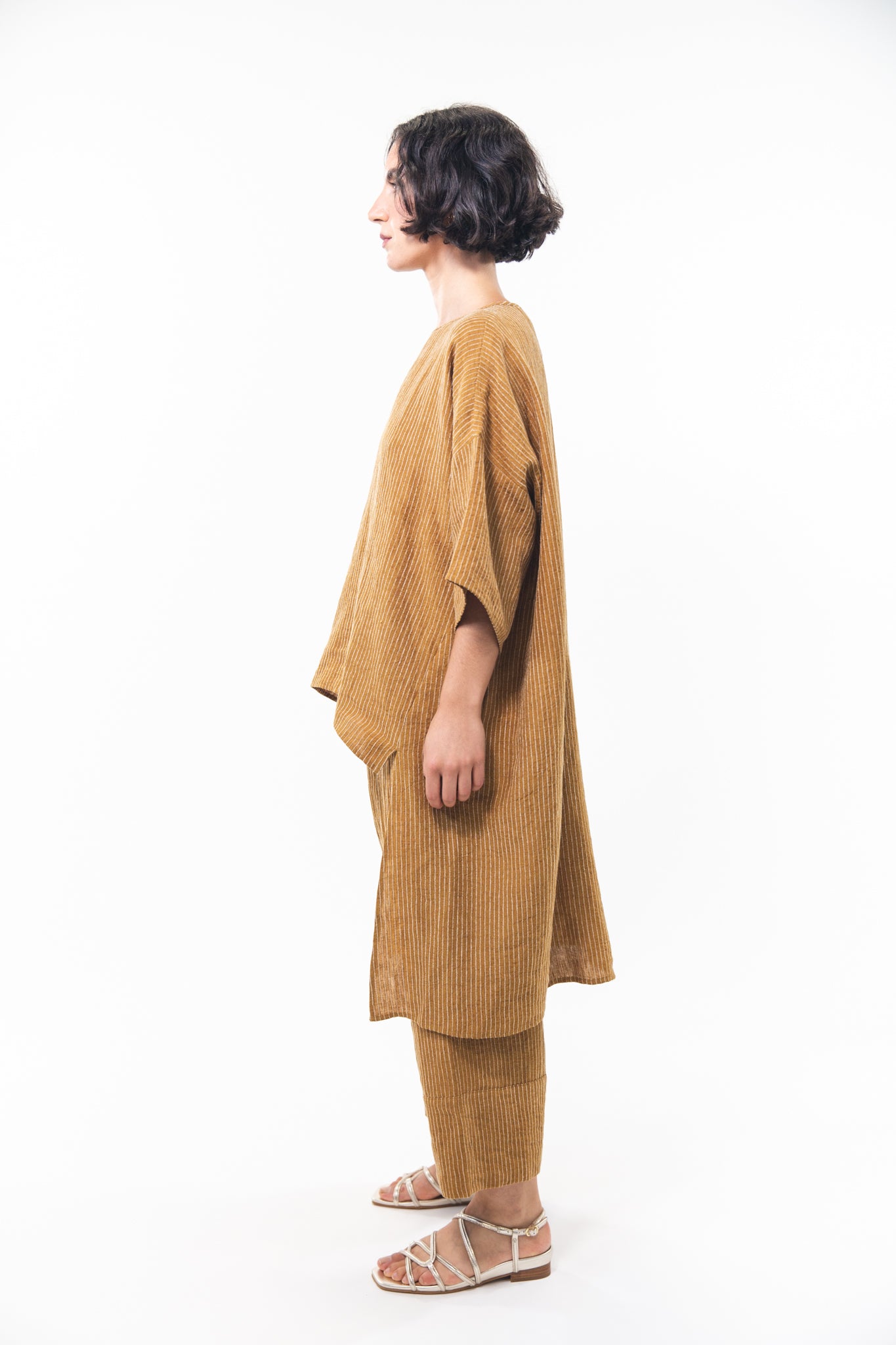 Lanie Top | Ochre Stripe