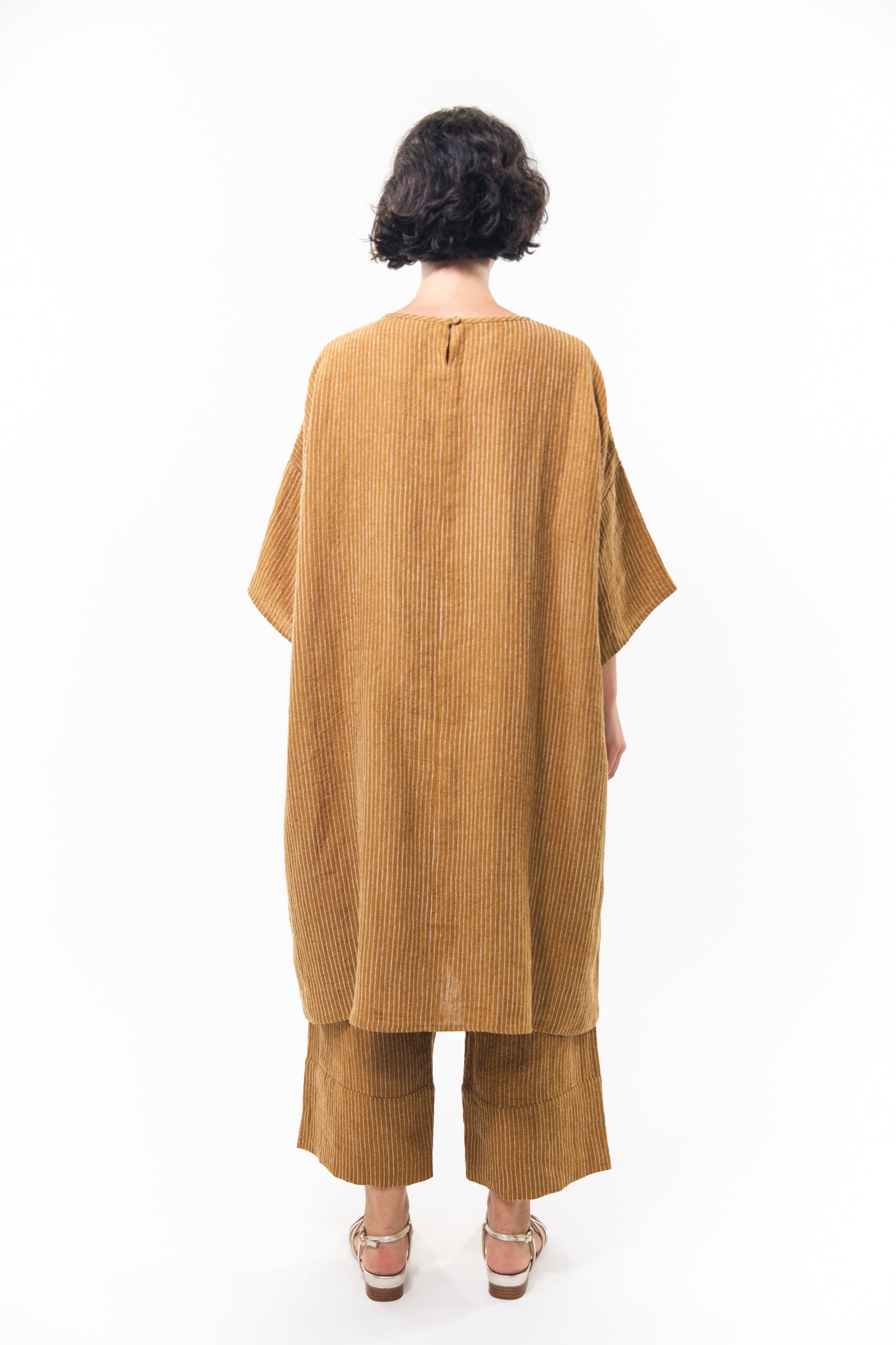 Lanie Top | Ochre Stripe