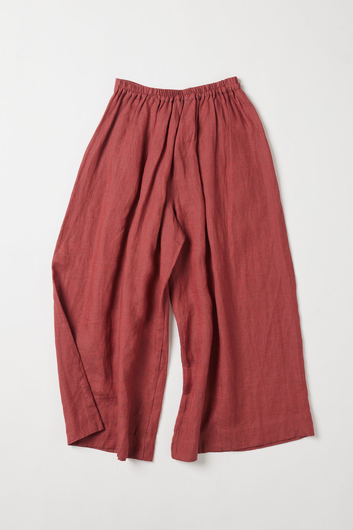 Lauri Pleated Culotte | Burnt Sienna