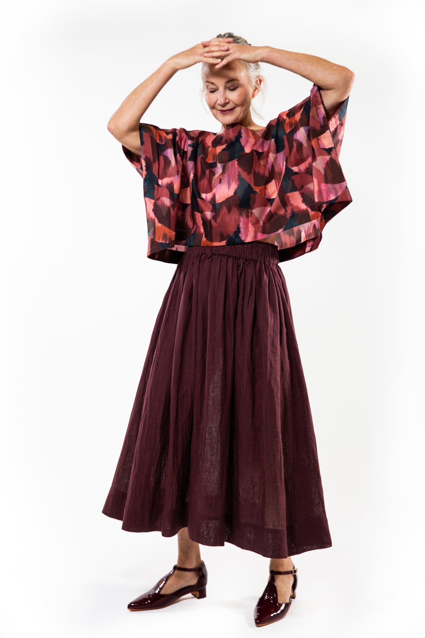 Leilani Skirt | Merlot