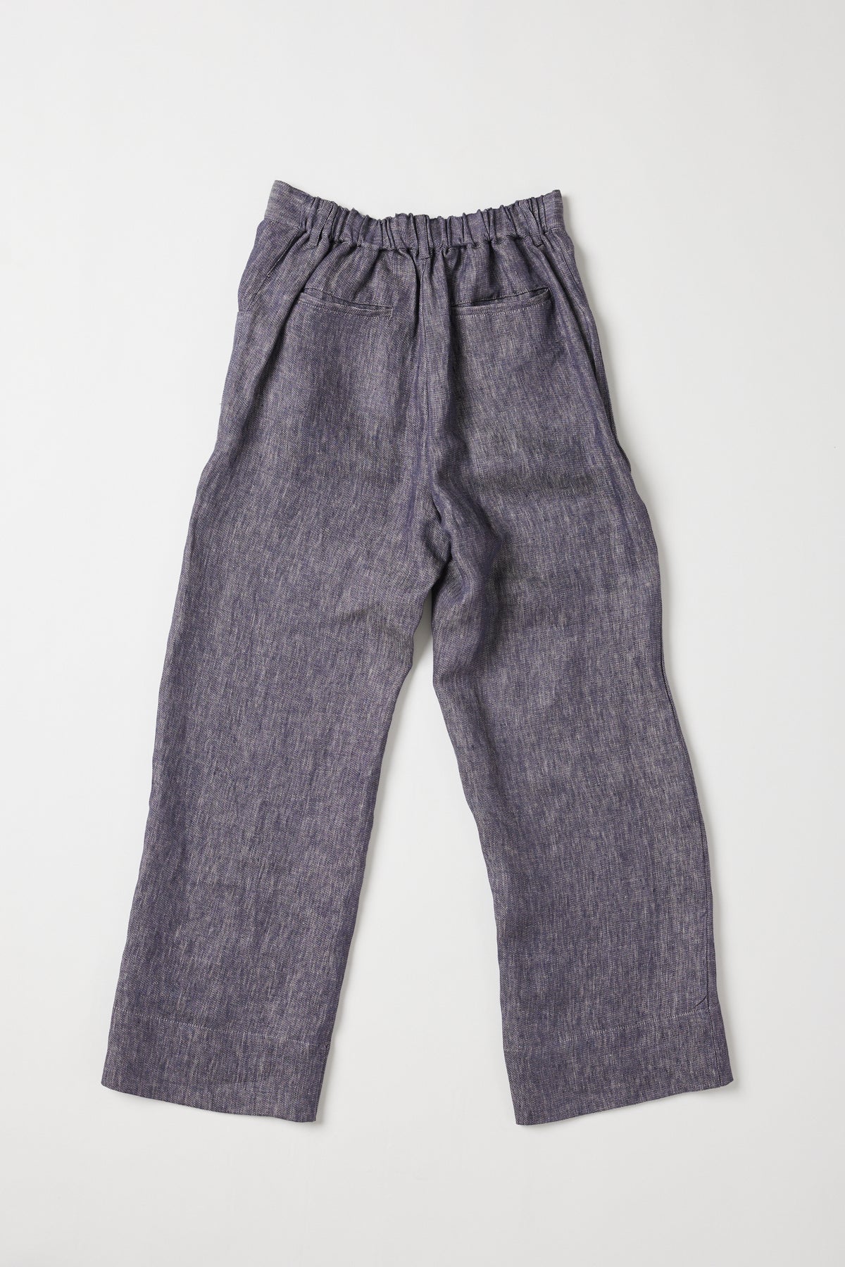 Lincoln Straight Leg Pant | Dusty Denim Linen