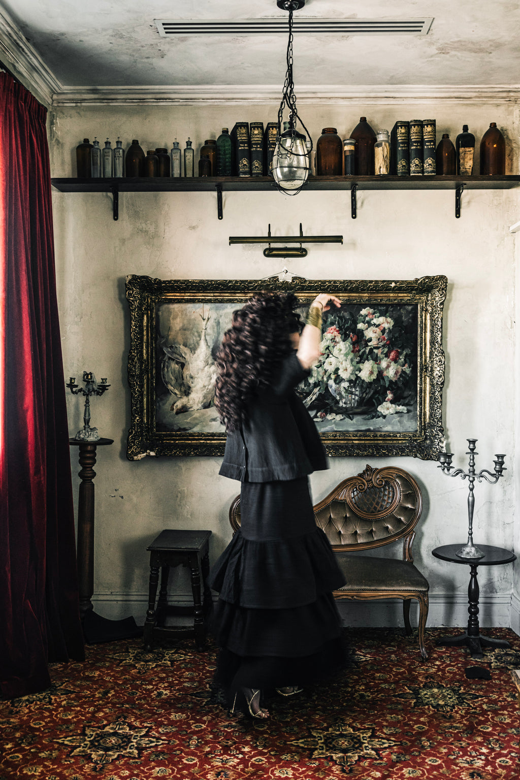 Loretta Top | Antique Black
