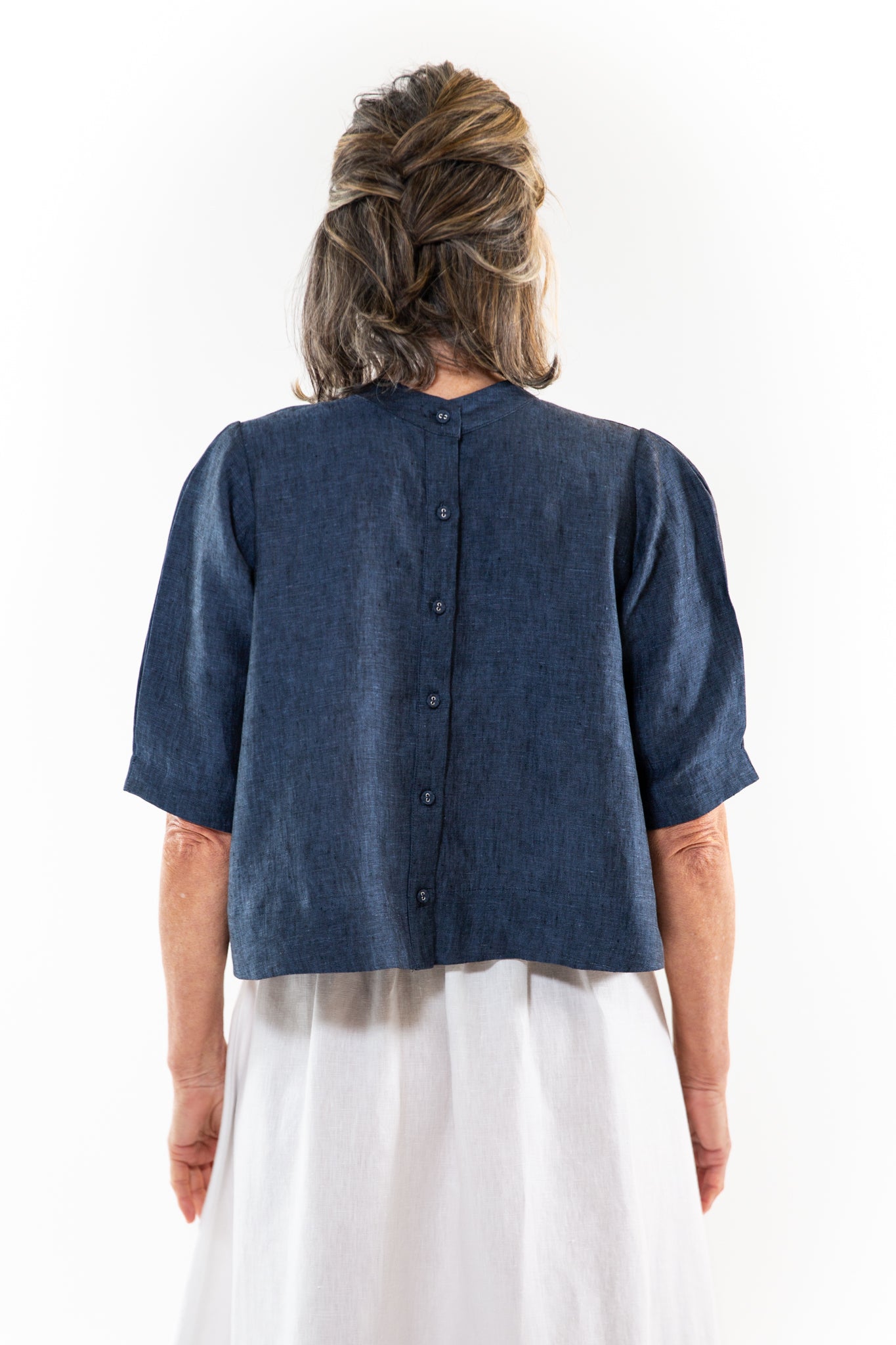 Loretta Top | Navy