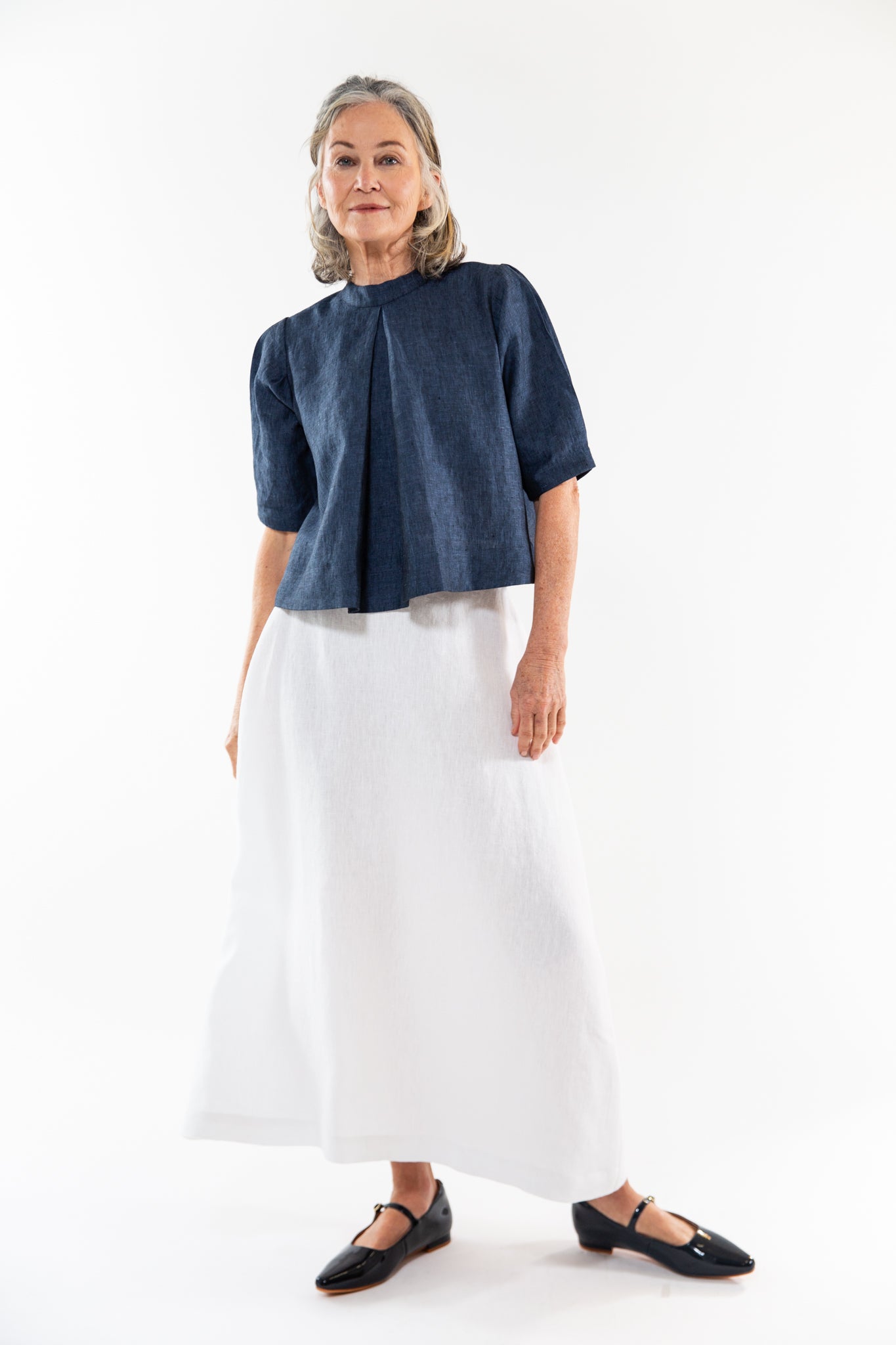Loretta Top | Navy