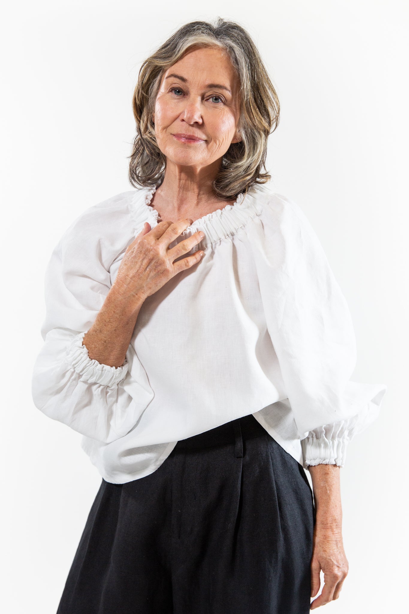 Louella Top | White
