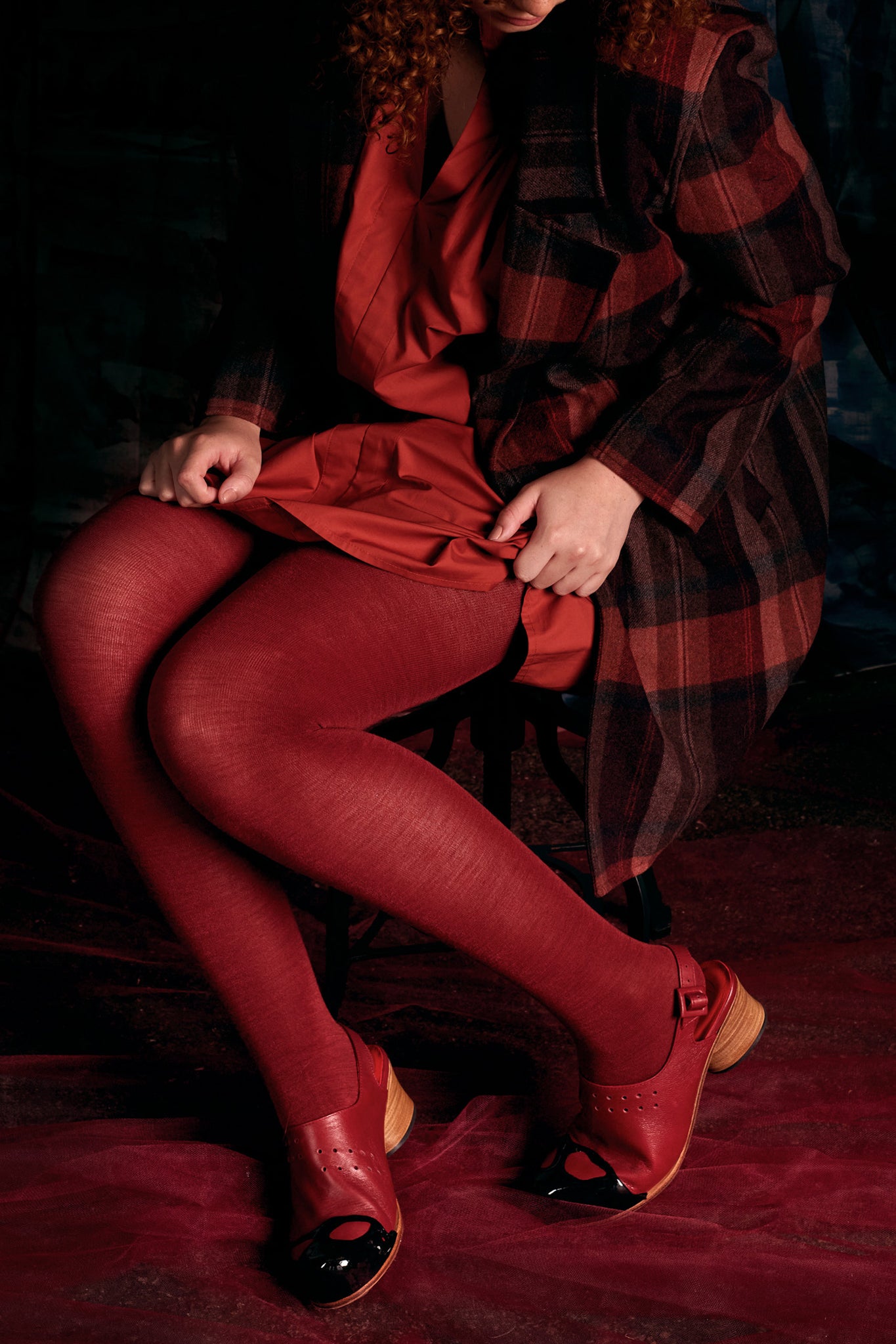 Tightology | Luxe Henna Merino Wool Tights