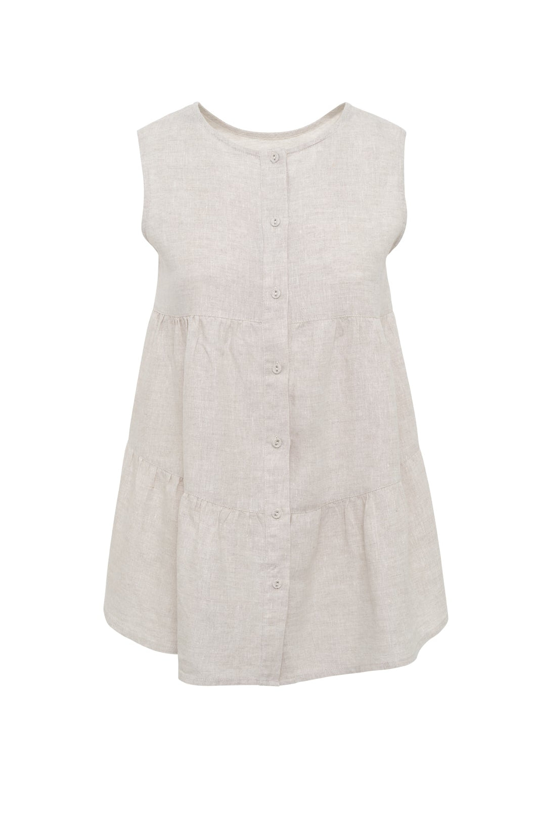 Mao Trapeze Top | Neutral