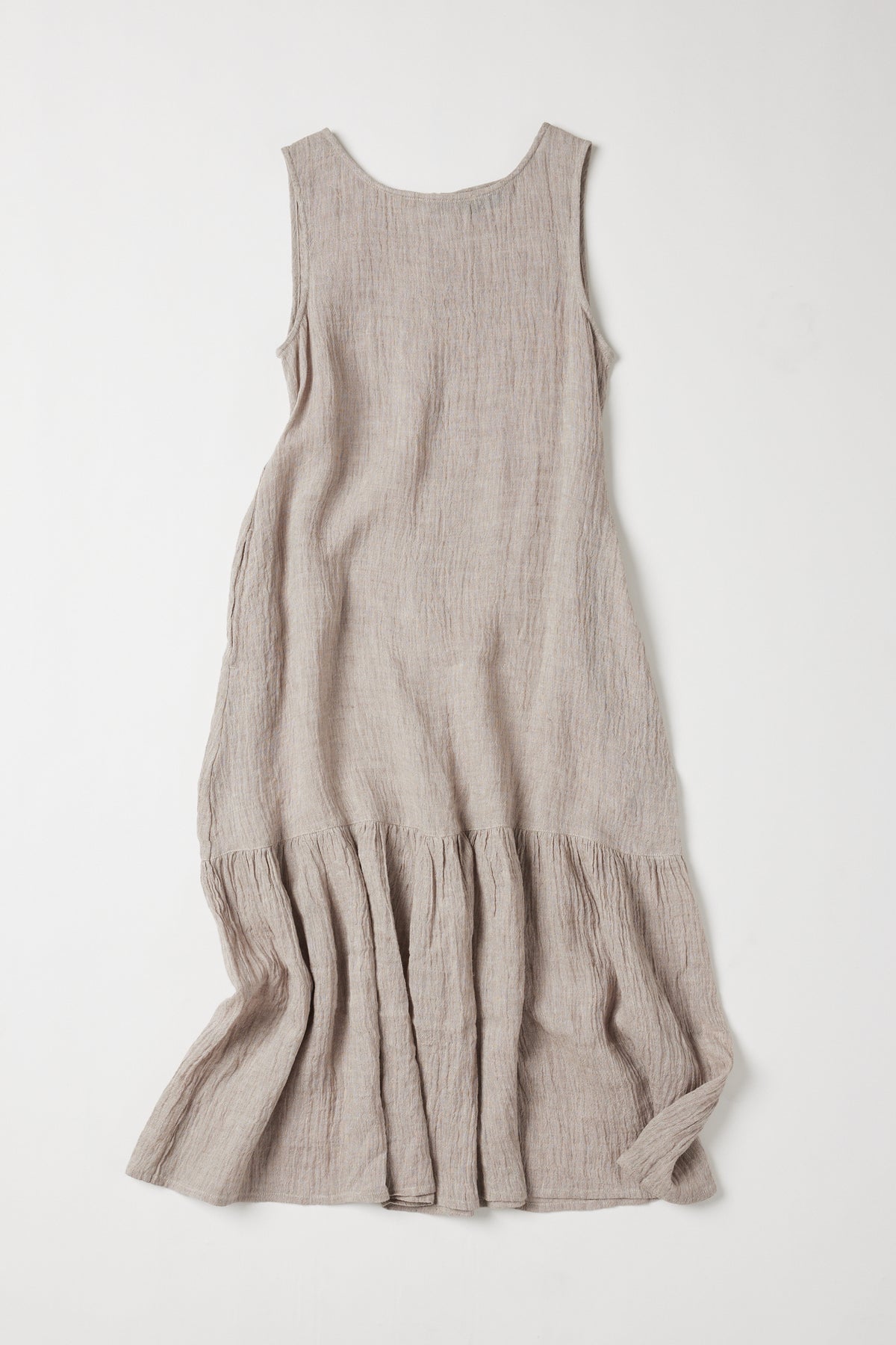 Maya Midi Dress | Stone Gauze